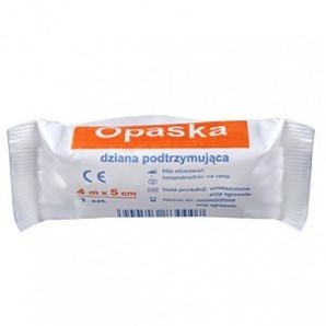 Opaska dziana podtrzymująca 4m x 5cm